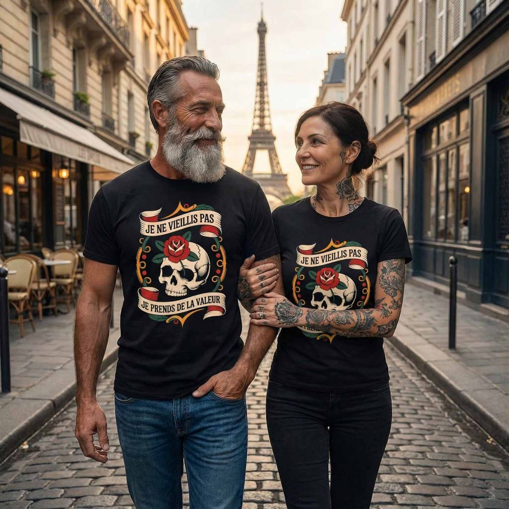 T-shirt Humour, Je Ne Vieillis Pas Je Prends De La Valeur