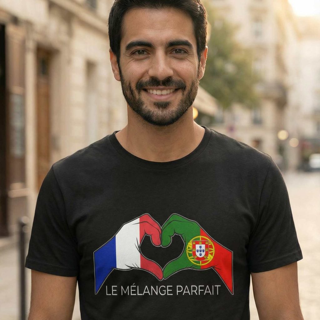 T-shirt Le Mélange Parfait, France Portugal