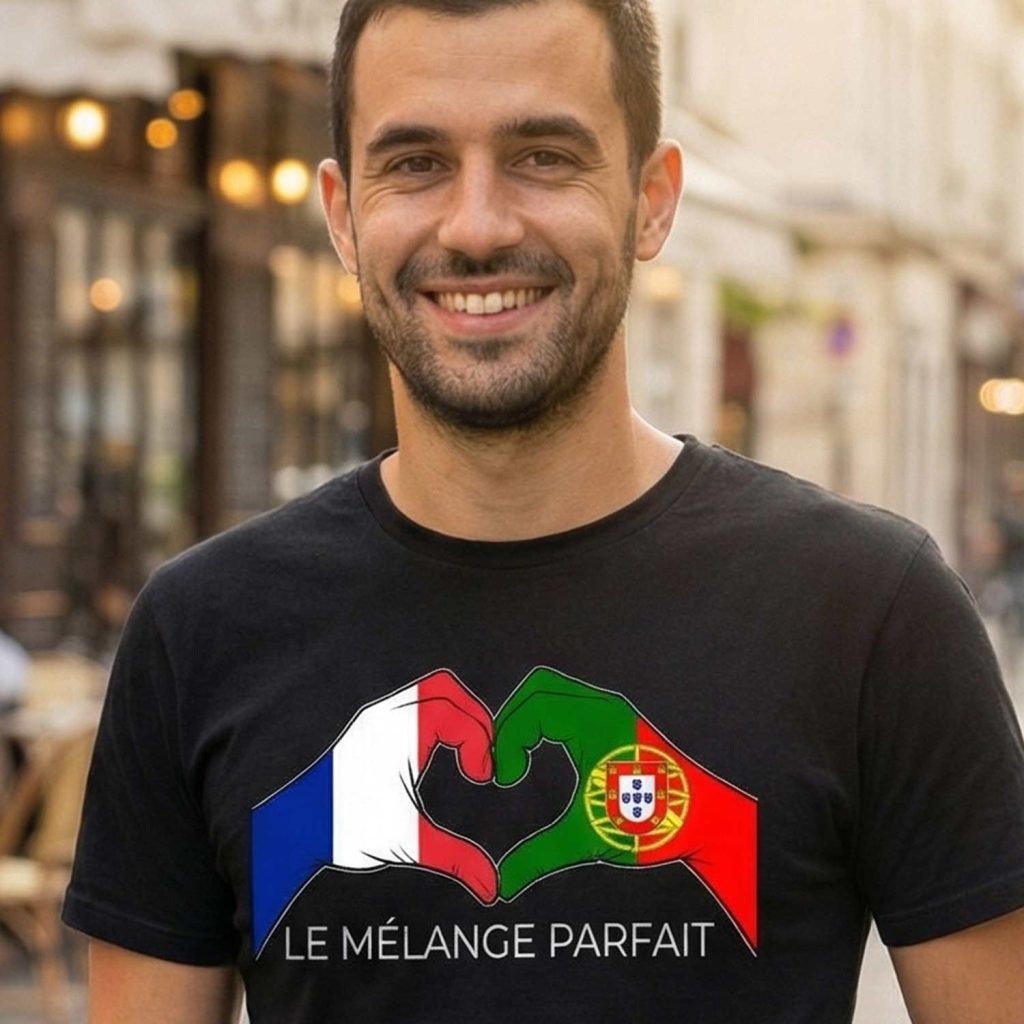 T-shirt Le Mélange Parfait, France Portugal
