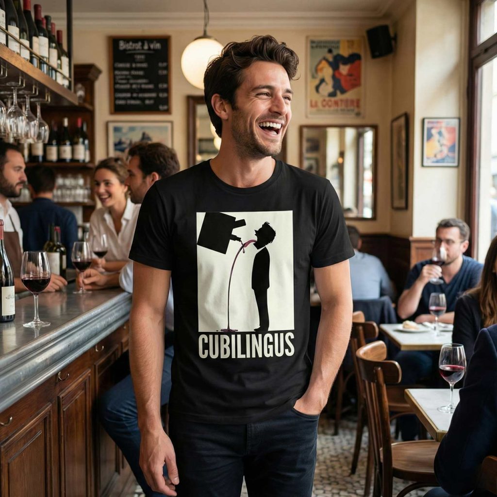 T-shirt Humour, Cubilingus