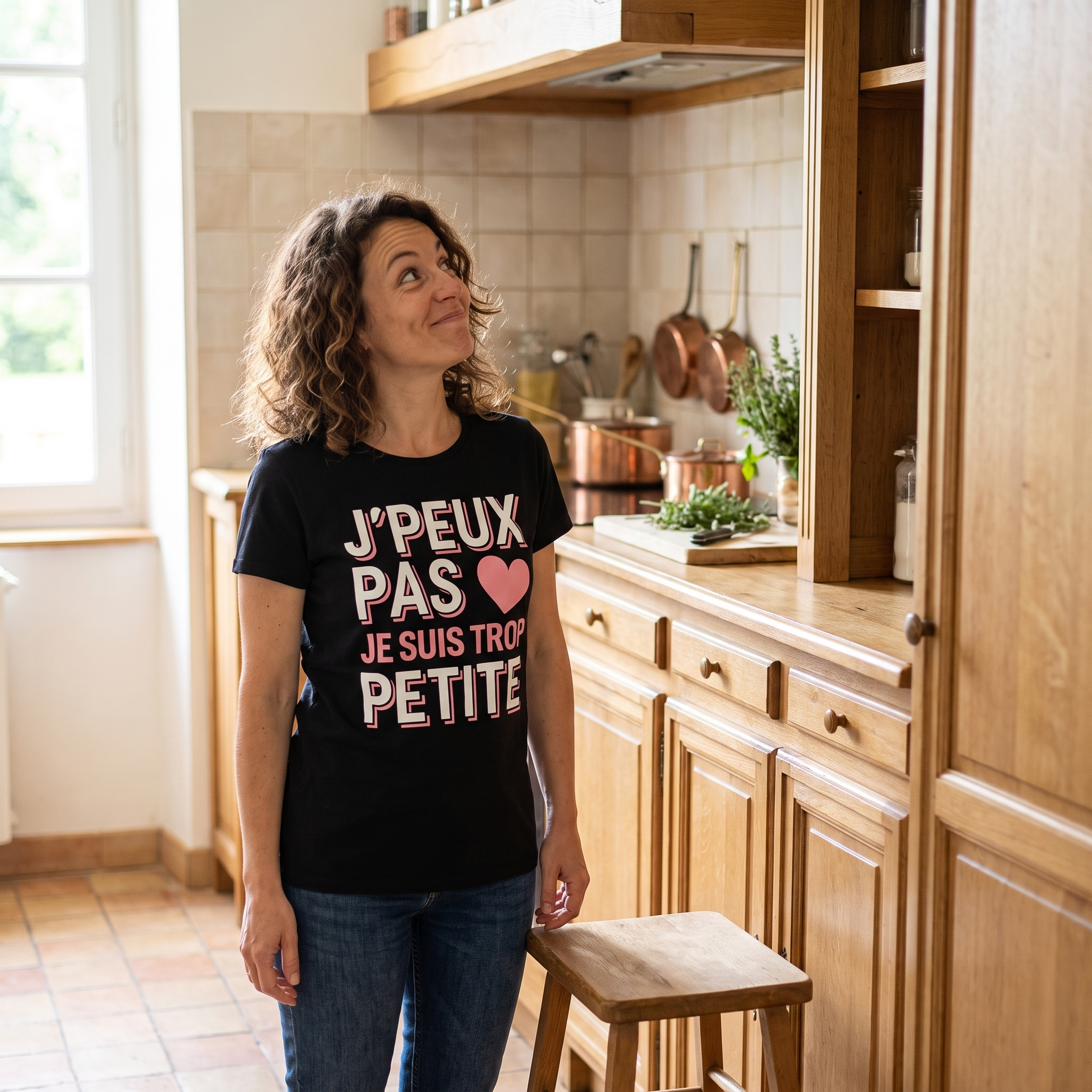 T-shirt humour petite taille, Je Suis Trop Petite