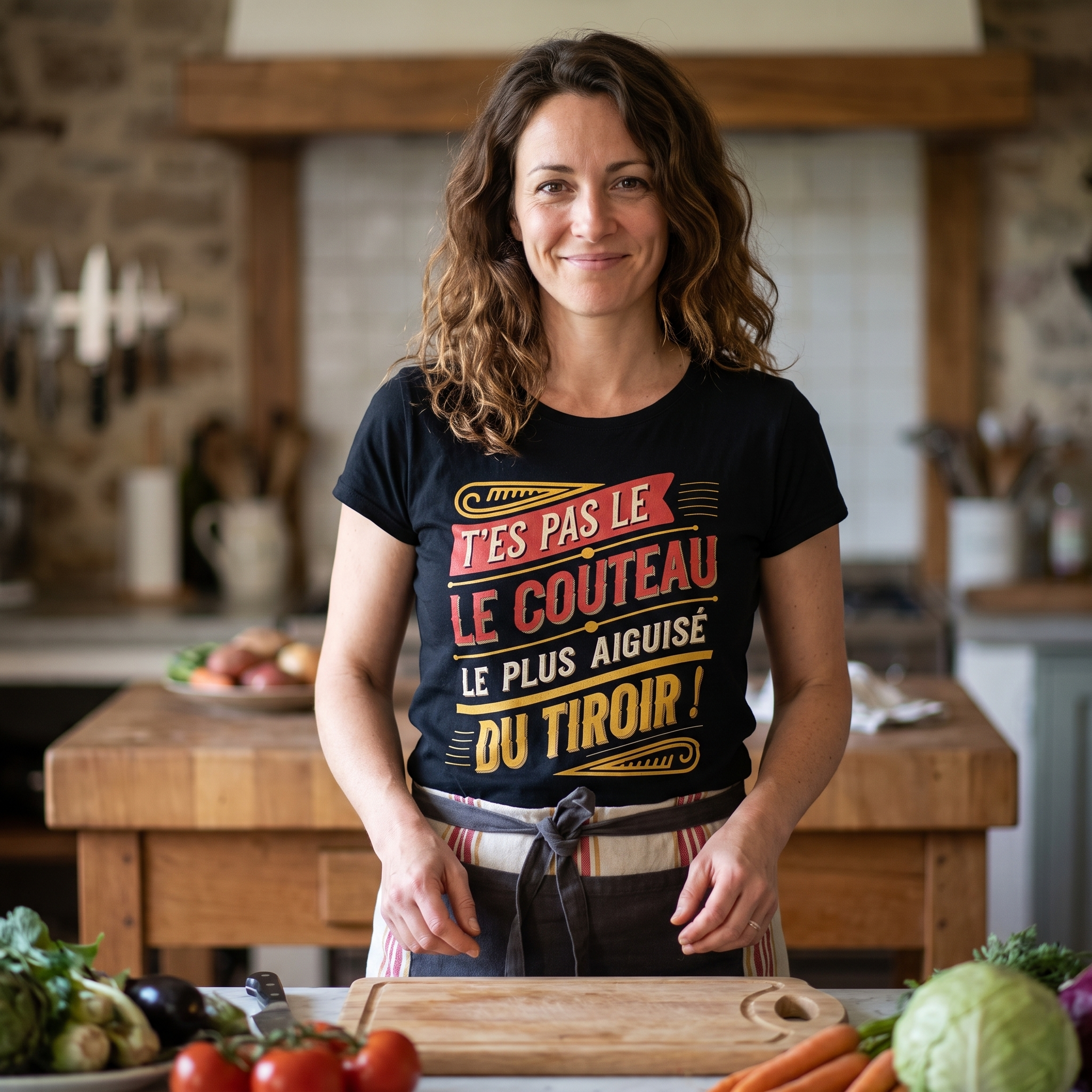 T-shirt humour vanne, Le Couteau Le Plus Aiguisé Du Tiroir