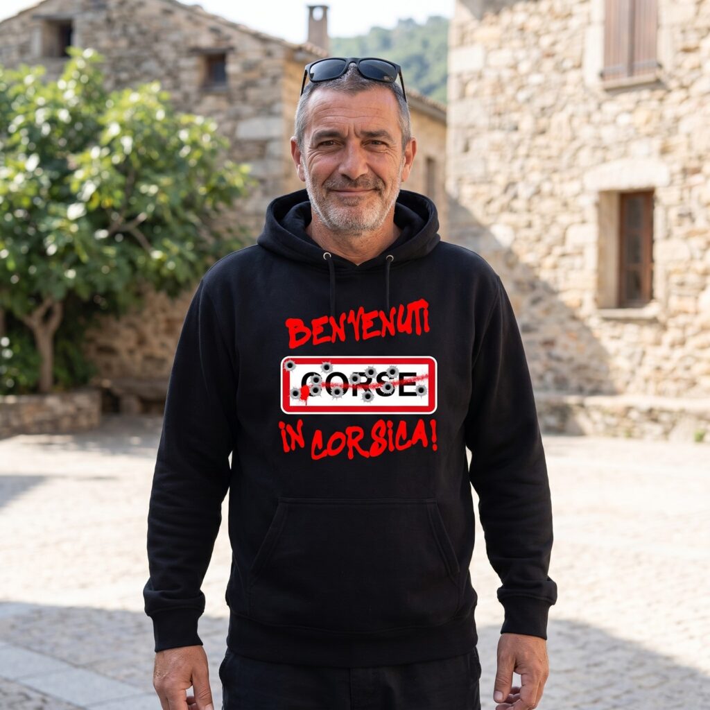 T-shirt Humour Corse, Benvenuti In Corsica