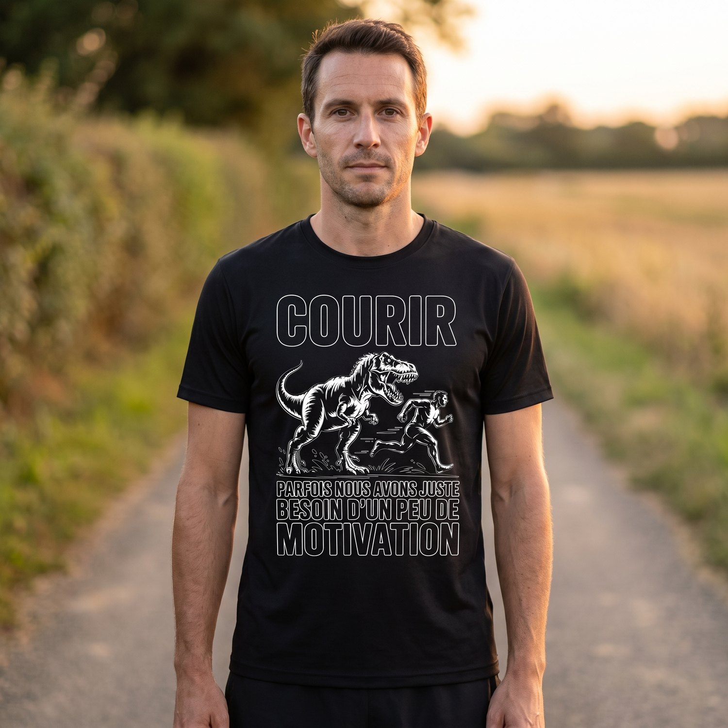 T-shirt Course À Pied, Parfois Nous Avons Juste Besoin De Motivation