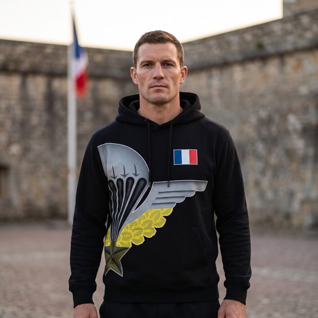 T-shirt Brevet Parachutiste, Saint Michel Patron Des Paras