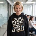 Sweat à capuche du même design